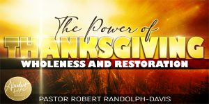 power of thanksgiving